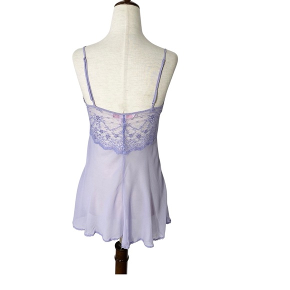 VINTAGE VICTORIA'S SECRET Silk Babydoll - Picture 5 of 7